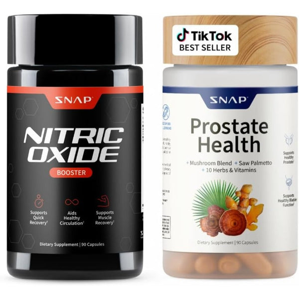 Men’s Vitality Support Stack – Prostate + Nitric Oxide Capsules